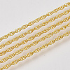 Soldered Brass Covered Iron Rope Chains CH-S125-07B-G-1
