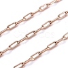 Ion Plating(IP) 304 Stainless Steel Paperclip Chains CHS-F010-01A-RG-01-2