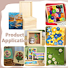 Wooden Clay Picture Frame WOCR-WH0004-025-5