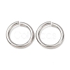 Tarnish Resistant 304 Stainless Steel Open Jump Rings X-STAS-R065-41-4