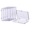 Transparent Plastic Bead Containers CON-BC0004-56-1