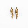 Ion Plating(IP) 304 304 Stainless Steel Charms STAS-N097-105LG-NR-1