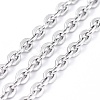 Tarnish Resistant 304 Stainless Steel Cable Chains CHS-K002-02-3mm-2