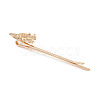 Brass Hair Bobby Pin Findings KK-S356-648-NF-3