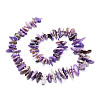 Natural Charoite Beads Strands G-E569-O03-2