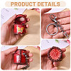 Leather Keychains AJEW-WH0455-918A-4