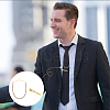 Brass Tie Clip AJEW-FG0003-09-7