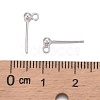 925 Sterling Silver Ear Stud Findings STER-K167-042A-S-3
