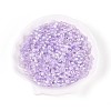 Transparent Spray Painted Glass Beads X1-EGLA-N018-4mm-02-1