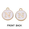 Golden Plated Alloy Charms ENAM-SZ0001-25A-N-2