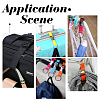 4Pcs 4 Style Nylon Adjustable Add-A-Bag Luggage Strap & Polyester Luggage Straps FIND-PH0007-06-WH-2