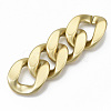Opaque Spray Painted Acrylic Linking Rings X-OACR-S021-63A-B01-3