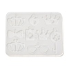 Crown Glasses Lock Pendant DIY Silicone Molds SIMO-C012-01C-2
