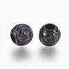 316 Surgical Stainless Steel European Beads STAS-P212-18B-05-1