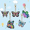 Butterfly DIY Diamond Painting Pendant Decoration Kits PW-WG10066-01-2