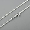 Brass Round Snake Chain Necklaces NJEW-BB10864-20-3