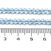 Natural Blue Topaz Beads Strands X-G-H079-A02-03-5