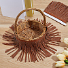 PU Imitation Leather Tassel Ribbon DIY-GF0013-45A-4
