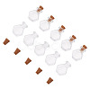 10Pcs Clear Glass Wishing Bottles AJEW-TA0002-85G-1