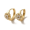 KC Gold Plated Brass Micro Pave Cubic Zirconia Hoop Earring EJEW-L271-11KCG-04-1