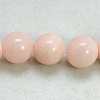 Natural Yellow Jade Beads Strands JBR8mm-1-2