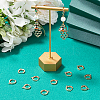 14Pcs Brass Hoop Earrings KK-BBC0014-51-4