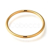 Ion Plating(IP) 304 Stainless Steel Micro Pave Clear Cubic Zirconia Finger Rings RJEW-B066-11G-3