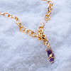 16Pcs Natural Gemstone Copper Wire Wrapped Pendants FIND-DC0003-66-4
