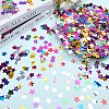150g PET Plastic Star Confetti DIY-HY0003-66A-4