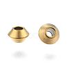 Bicone Shape Ion Plating(IP) 304 Stainless Steel Spacer Beads STAS-M237-01-1