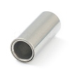 Tarnish Resistant 304 Stainless Steel Magnetic Clasps with Glue-in Ends STAS-O148-06B-2