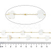 Butterfly Ion Plating(IP) 304 Stainless Steel Chains AJEW-Q150-03G-02-2