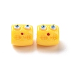 Halloween Opaque Resin Beads RESI-E023-01E-2