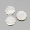 Natural Freshwater Shell Cabochons SSHEL-R042-08-1