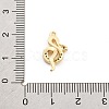 Brass Micro Pave Cubic Zirconia Pendants KK-M321-01F-G02-3