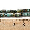 Natural African Turquoise(Jasper) Beads Strands G-C084-D03-02-5