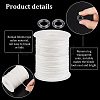 PandaHall Elite 1 Roll Nylon Thread NWIR-PH0002-25-4