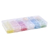 390Pcs Transparent Electroplate Glass Beads EGLA-FS0002-64-7