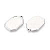 304 Stainless Steel Pendant Cabochon Settings STAS-N108-75P-2