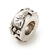 Tibetan Style Alloy European Beads TIBEP-L021-25AS-1