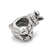 304 Stainless Steel European Beads STAS-G256-25AS-3