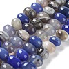 Natural Agate Beads Strands G-G021-03A-04-2