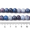 Ombre Effect Dyed Glass Beads Strands X-GLAA-T031-01O-04-5