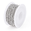 Tarnish Resistant 304 Stainless Steel Curb Chains CHS-I003-A01-A-P-3