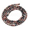 Natural Leopard Skin Jasper Beads Strands G-M438-A02-01-5