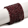 Natural Garnet Beads Strands G-A129-3mm-05-1