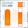 Rectangle Acrylic Vases Display Decorations AJEW-WH0816-557A-2