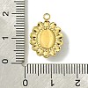 Ion Plating(IP) Real 14K Gold Plated 304 Stainless Steel with Glass Pendant FIND-Z028-30C-3