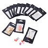 160Pcs Plastic Yin-yang Resealable Bags with Visible Window ABAG-TA0001-94A-2