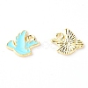 Zinc Alloy Enamel Charms PALLOY-TAC0022-10C-1